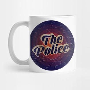 THE POLICE - VINTAGE BLURN CIRCLE Mug